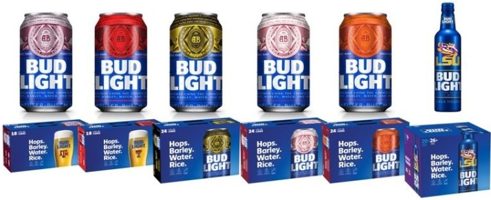 Bud Light Fan Cans