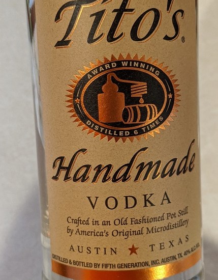 Titos Vodka
